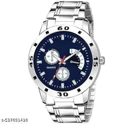 Elegant Metal Analog Watch