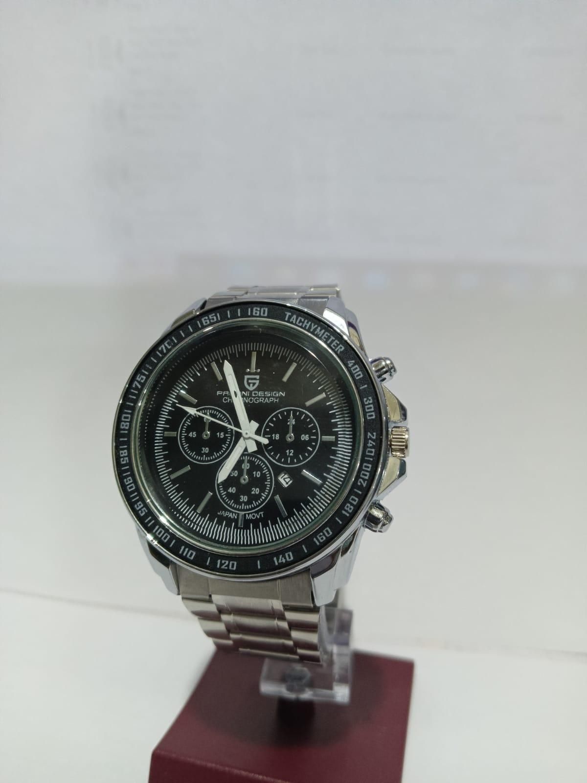 BD Men Silver Stainless Steel Strap Watch uy3ef4-zd