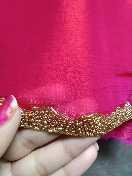 Jimmy Chu Organza Saree