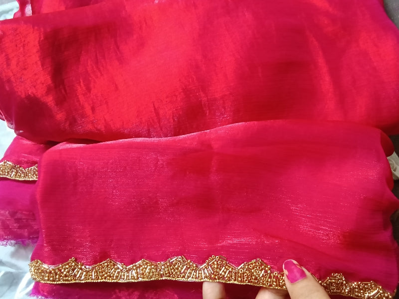 Jimmy Chu Organza Saree