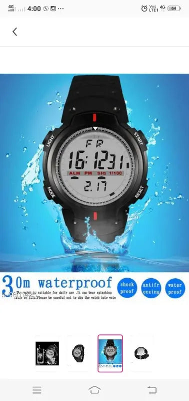 Digital Sport Watch