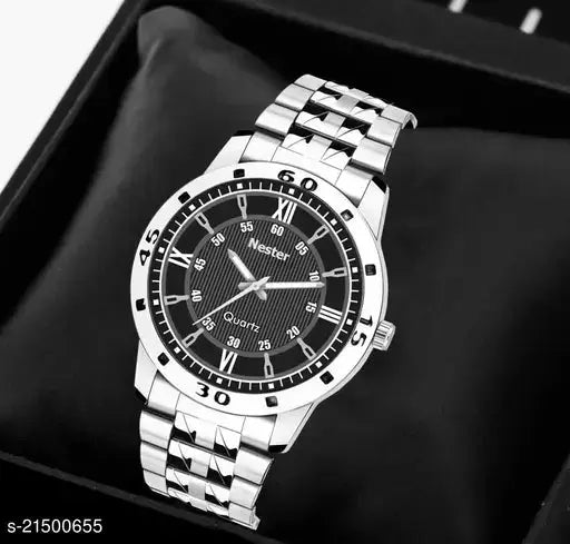 Tmeter Sports Stainless Steel Chain Watch