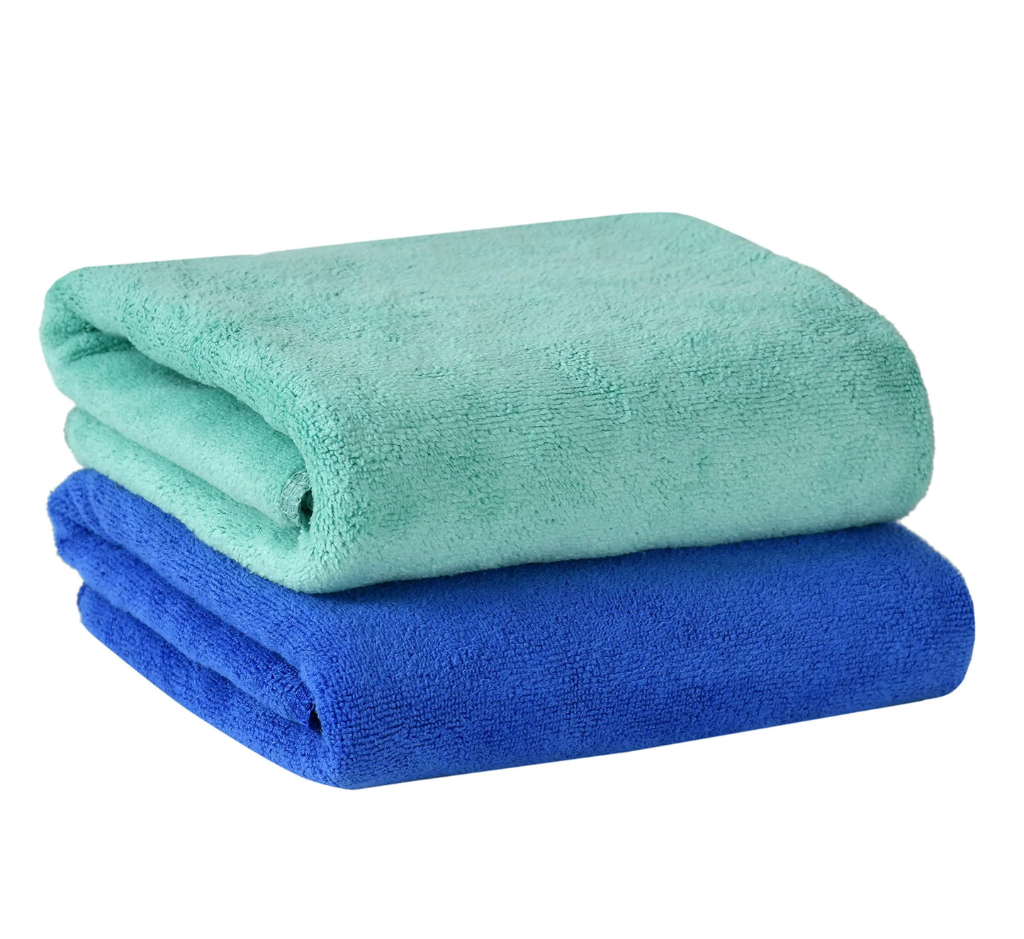 Yellow Weaves Super Soft Microfiber Hand Towels, Gym & Workout Towels 400 GSM, Multicolour 8, Set of 4 - DripAndTrip