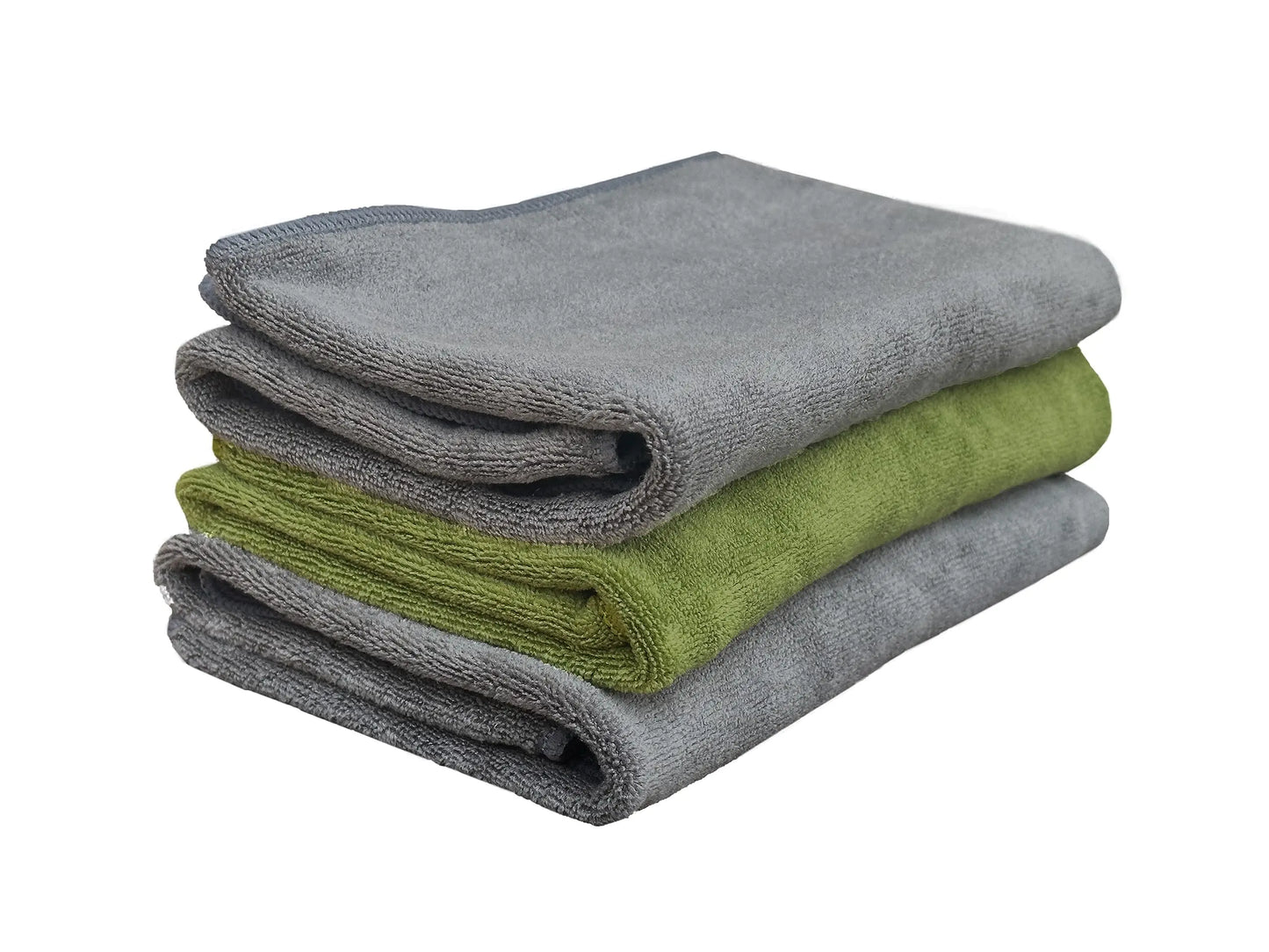 Yellow Weaves Super Soft Microfiber Hand Towels, Gym & Workout Towels 400 GSM, Multicolour 8, Set of 4 - DripAndTrip