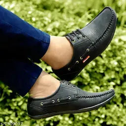 Brown Leather Casual Men's Shoe - DripAndTrip