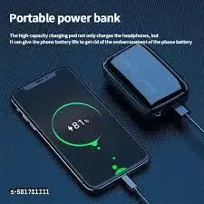 M19 TWS Wireless Headphones Touch Control Flashlight