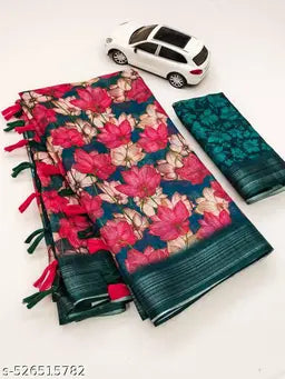 Cotton Madhubani Saree