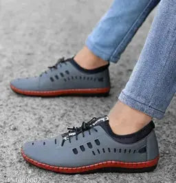 Brown Leather Casual Men's Shoe - DripAndTrip