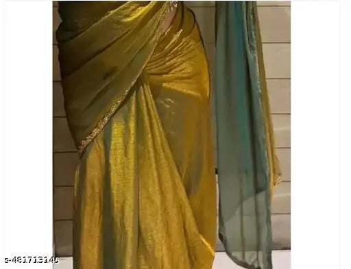 Chiffon Saree Stone Work Party Wear