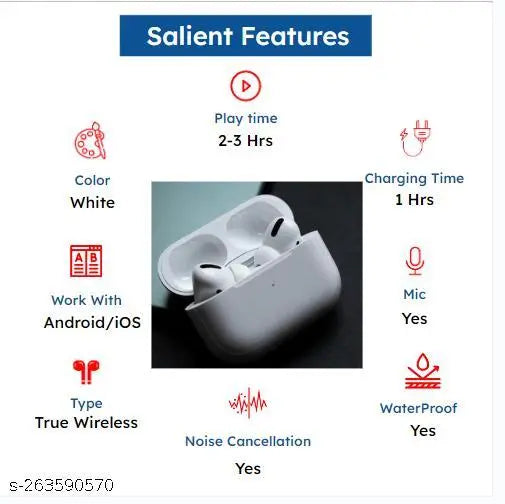 True Wireless Bluetooth Headphones