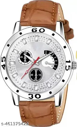 Leather Formal Watch Combo