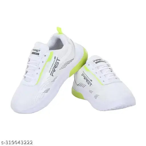 Men's Premium White Mesh Shoes - DripAndTrip