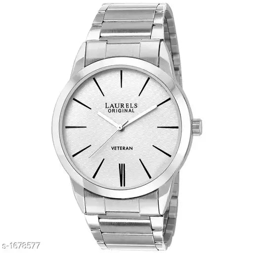Elegant Metal Analog Watch