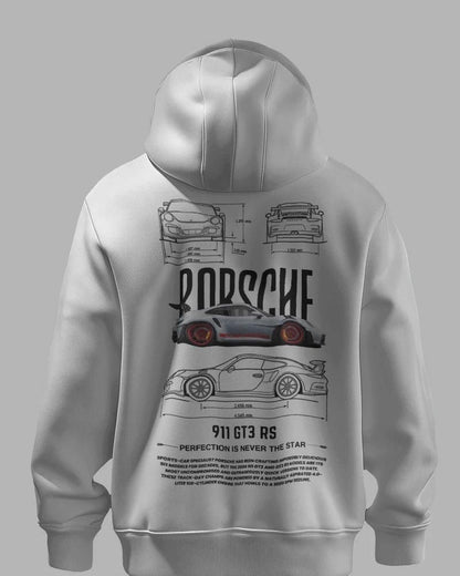 Men's Graphic Print White Hoodie - DripAndTrip