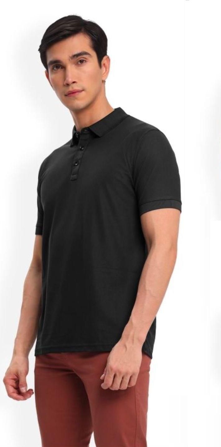 Poly Cotton Solid Half Sleeves Mens Polo T-shirt (Pack of 3) - DripAndTrip 