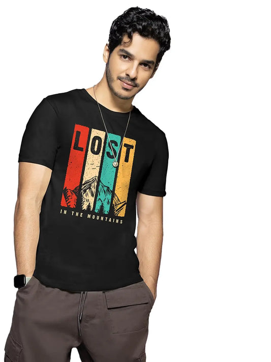 Bewakoof Men's Graphic Print Regular Fit Half Sleeve Round Neck Cotton T-Shirt - DripAndTrip