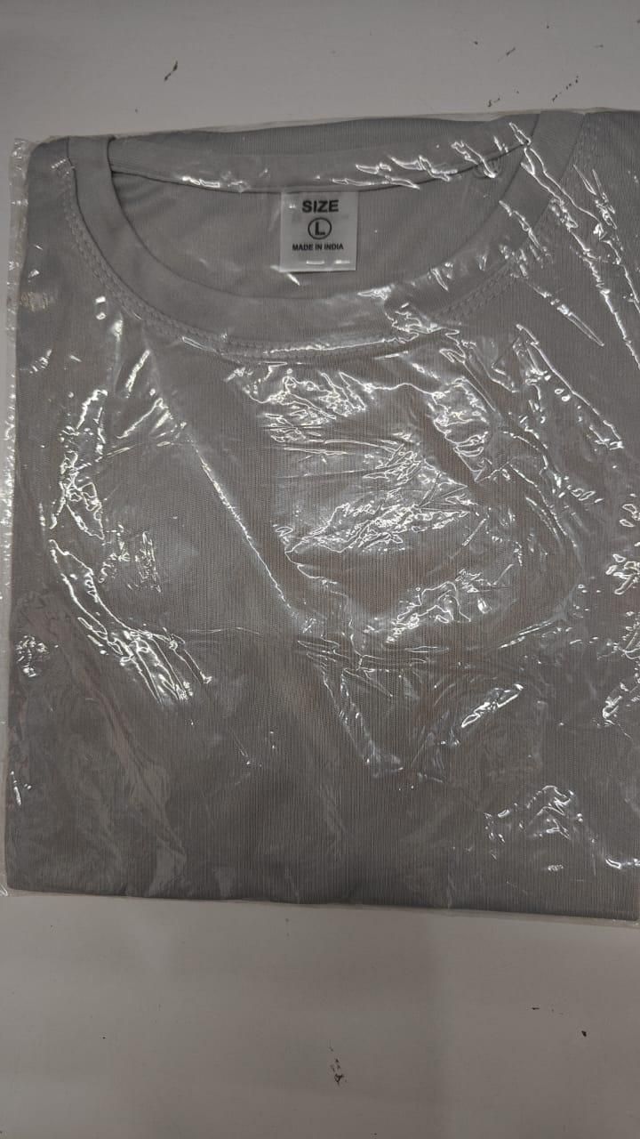 Men's Round Neck Polyester Casual T-shirt (Pack of 4) - DripAndTrip