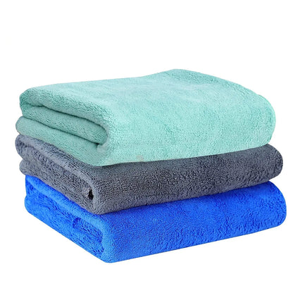 Yellow Weaves Super Soft Microfiber Hand Towels, Gym & Workout Towels 400 GSM, Multicolour 8, Set of 4 - DripAndTrip