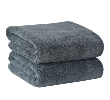 Yellow Weaves Super Soft Microfiber Hand Towels, Gym & Workout Towels 400 GSM, Multicolour 8, Set of 4 - DripAndTrip