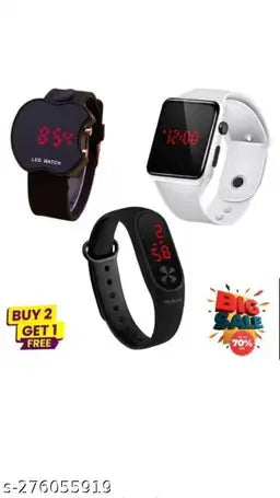 Black Avio PU Watch