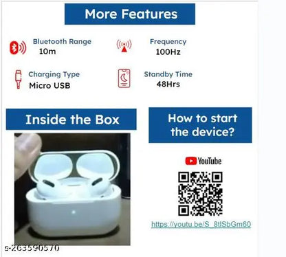 True Wireless Bluetooth Headphones