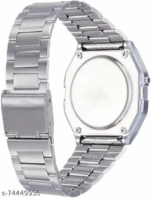 Silver Digital Watch