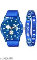 Black Avio PU Watch