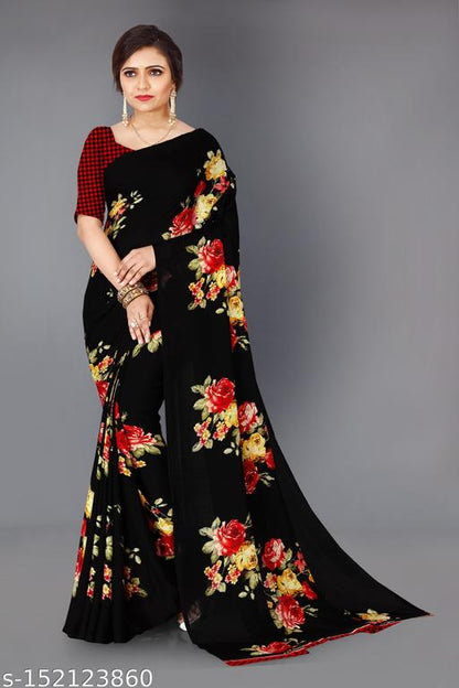 Daily Wear Printed Saree
