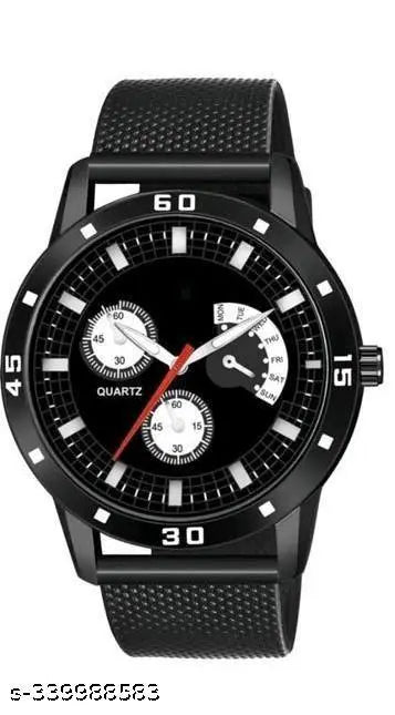 Black Avio PU Watch