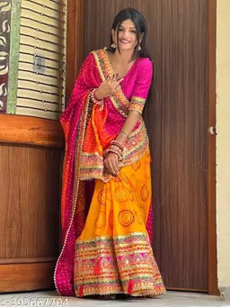 Soft Linan Cotton Saree